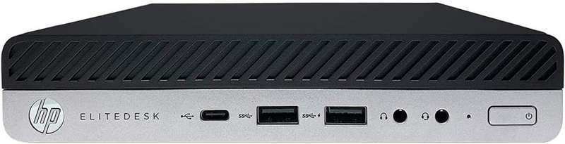 HP EliteDesk 800 G4 SFF Desktop Computer | Core i5 8500T 8th Gen Processor | 16GB RAM | 512GB SSD