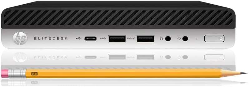 HP EliteDesk 800 G3 Desktop Mini Computer | Core i5 7500T 7th Gen Barebone PC [no HDD & no RAM]