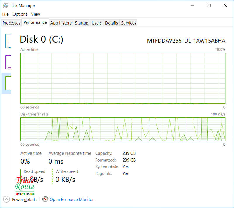 DELL LATITUDE 5580 15.6` Laptop | CORE i5 7300U 7th Gen 2.6GHz | 16GB RAM | 256GB SSD FAULTY BATTERY