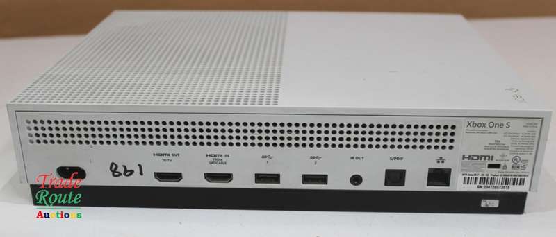 XBOX One S Console (WHITE) Model 1681 [ Salvage Stock for Spares/Repairs ]
