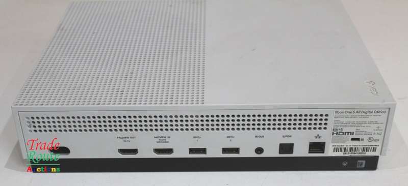 XBOX One S Console (WHITE) Model 1681 [ Salvage Stock for Spares/Repairs ] ALL DIGITAL EDITION