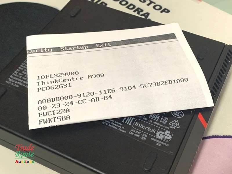 LENOVO M900 TINY Desktop Barebone Shell & Motherboard only - NO Processor RAM SSD or Power Adapter