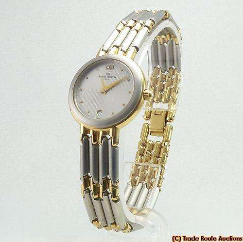MICHEL HERBELIN LADIES TWO TONE DATE WATCH - 16886 *** R 7,000-00 ***