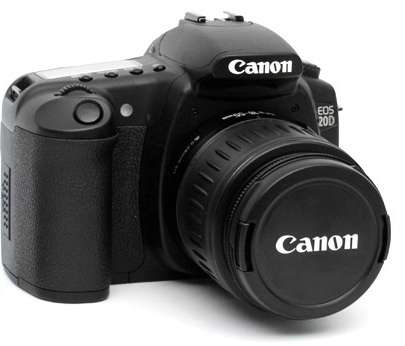Canon EOS 20D DSLR camera BODY + CANON 18-55MM LENS KIT
