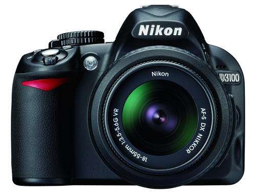 NIKON D3100 DSLR CAMERA +  18-55mm MM LENS  + 4GB MEMORY CARD + NIKON BAG