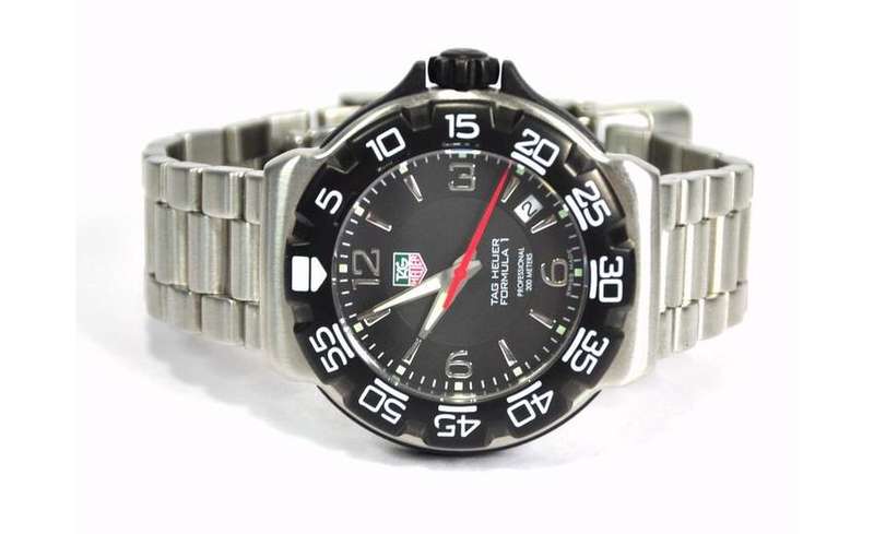 Authentic Tag Heuer Men's F1 Stainless Steel Watch *** TAG HEUER *** WAC1110-0