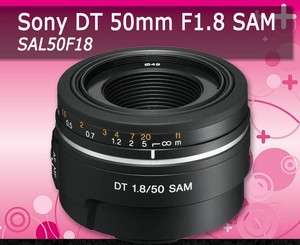 Sony 50mm f1.8 SAM Portrait Lens - SAL50F18 for SONY DSLR Cameras