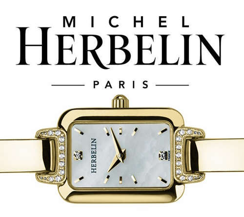 Michel Herbelin Womens Gold Plated Watch 17404-18XBP59  - *** R 12,000-00 *** 2013 Specials