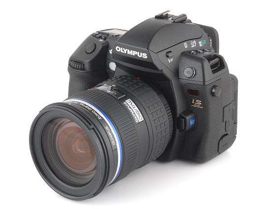 Olympus Evolt E-500 Digital SLR Camera + Olympus 14-45mm Digital Zoom Lens