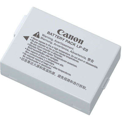 GEUNINE CANON Battery LP-E8 for CANON Digital Cameras - Fits  550D & 600D
