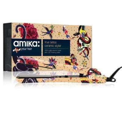 AMIKA TRUE TATTOO CERAMIC HAIR STYLER IN BOX
