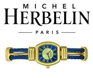 MICHEL HERBELIN Bicolour GP Cable bracelet Ladies Watch 17007-BLP25 * R 9,000-00 * Cables Collection