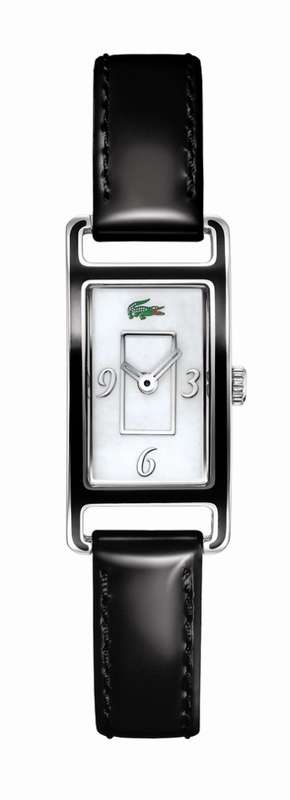 Lacoste Ladies Inspiration Watch in Black Patent Leather STYLE #: 2000366