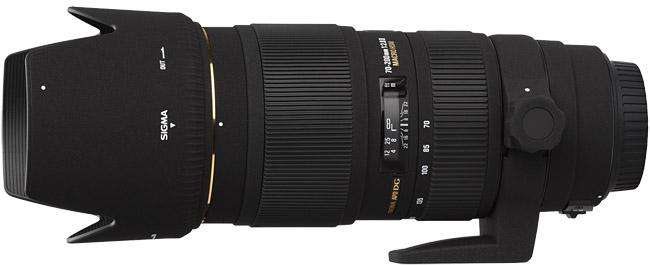 SIGMA 70-200mm f/2.8 II EX DG APO Macro HSM AF Lens for Canon EOS- HUGE LENS for CANON DSLR Cameras
