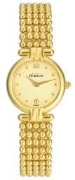 MICHEL HERBELIN 18CT GOLD PLATED PEBBLE LINK WOMEN'S BRACELET WATCH  - *** R 8,000-00 **