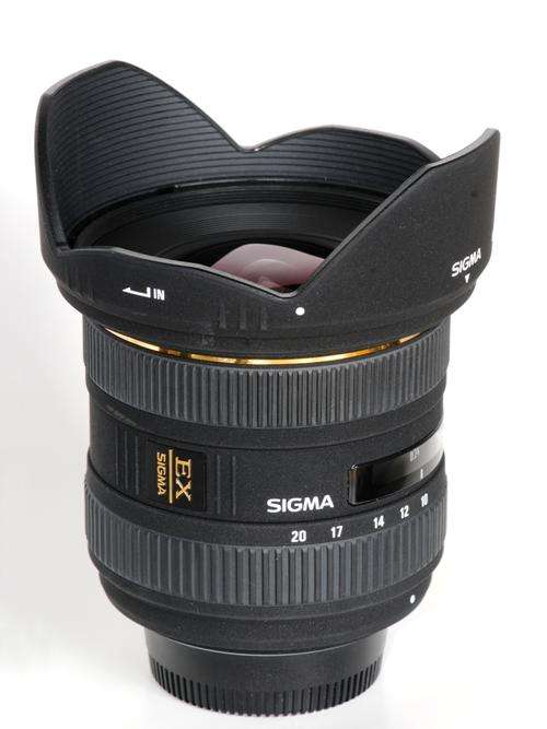 Sigma 10-20mm F4-5.6 EX DC (HSM) wide angle lens for Nikon Digital Cameras
