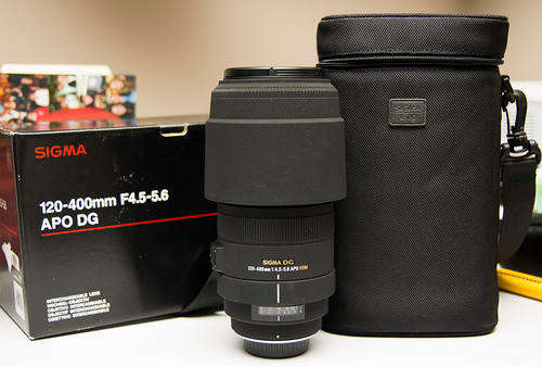 Sigma 120-400mm f/4.5-5.6 AF APO DG HSM Telephoto Zoom Lens for PENTAX IN BOX - BRAND NEW