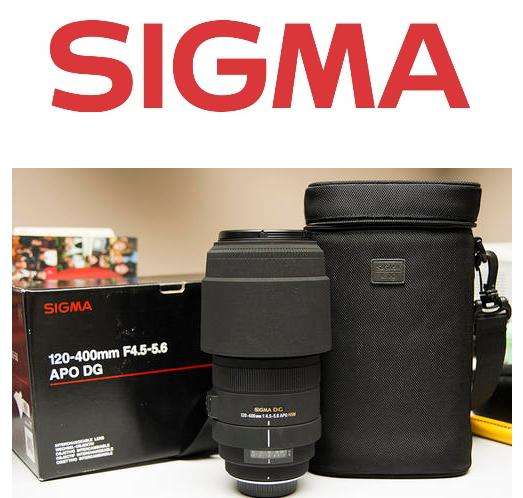 Sigma 120-400mm f/4.5-5.6 AF  APO DG HSM Telephoto Zoom Lens for SONY / MINOLTA IN BOX - BRAND NEW