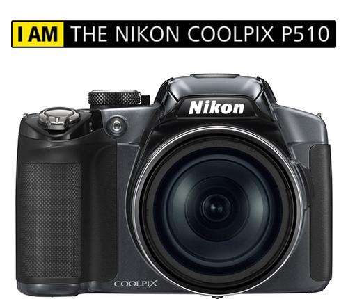Nikon COOLPIX P510 | 16.1 MP | FULL HD | GPS | 24-1000mm (42X OPTICAL ZOOM) VR LENS DIGITAL CAMERA