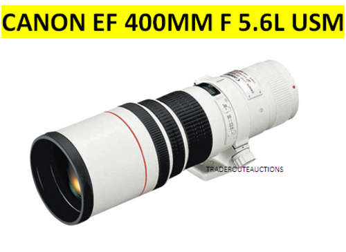 Canon EF 400mm f/5.6 L USM ULTRASONIC Telephoto Lens for CANON DLSR Camers