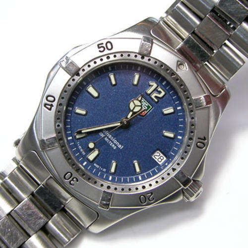 Tag Heuer Professional WK1113 - Stainless Steel Men's Watch