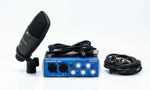 Presonus AudioBox Studio Recording- M7 Mic - Software - Comes in Presonus Aluminium Box