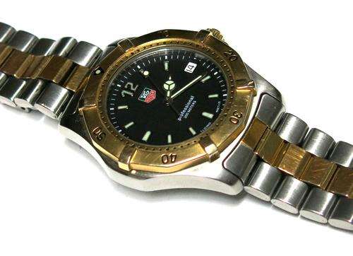Tag Heuer Professional Two Tone Gold & S/Steel Men's Watch WK1121 *** TAG HEUER ***