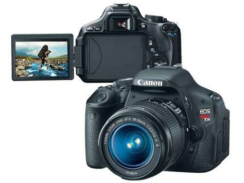 18 Megapixels - Canon EOS T3i (600D EQUIV) Digital SLR CAMERA + 18-55 IS Lens PROFESSIONAL KIT