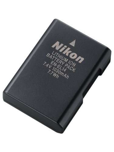 Nikon EN-El14 Rechargeable li-ion Battery for Nikon  D3100 D5100 D3200 CoolPix P7000 Digital Cameras