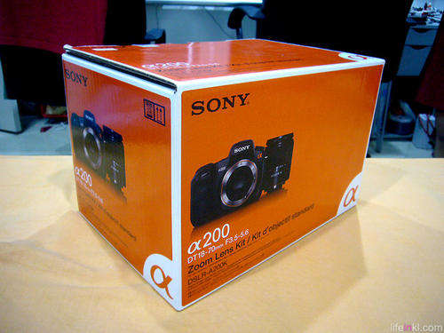 SONY DSLR DIGITAL CAMERA A200 10.2 MP + 18-70 SONY LENS PROFESSIONAL CAMERA KIT