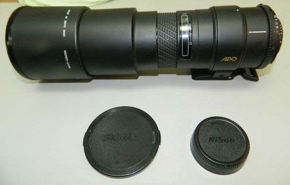 SIGMA AF TELE APO 400mm ZOOM lens F1:5.6 for NIKON DIGITAL SLR CAMERAS