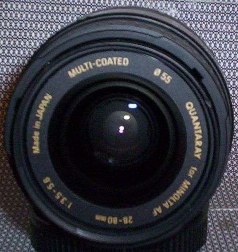 Quantaray 28-80mm F/3.5-5.6 AF Lens for SONY Minolta Digital SLR Cameras