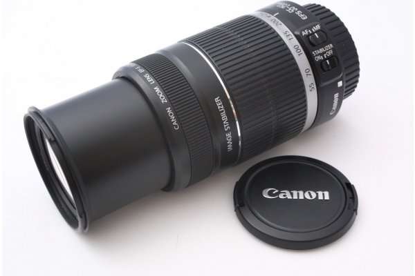 Canon EF-S 55-250m f/4-5.6 IS  - IMAGE STABILIZER LENS for CANON DSLR Cameras