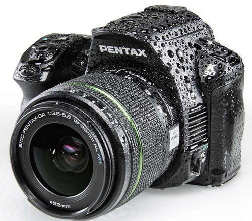 Pentax K-30 Weather-Sealed 16 MP CMOS Digital SLR Black body + 18-55 WR Water Resistant Lens Kit