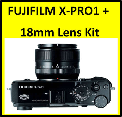 FujiFilm X-Pro1 + XF 18mm F2 R Professional X Series Mirror-less Camera Kit - Grab a Bargain !!!