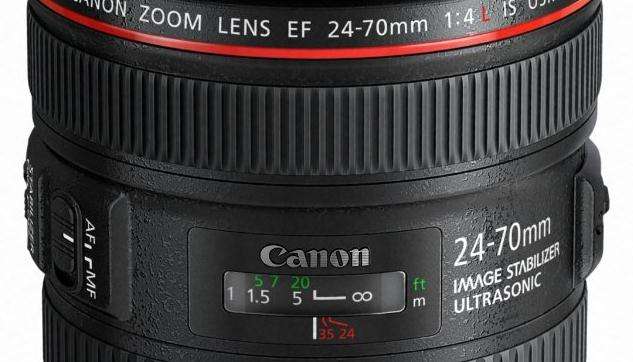 Canon EF 24-70mm f/4 L IS (IMAGE STABILIZER) USM Zoom Lens for Canon SLR Cameras - PRICE REDUCED