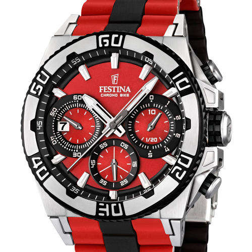 Festina Chrono Bike Men's Watch RED - F16659/8 Tour de France