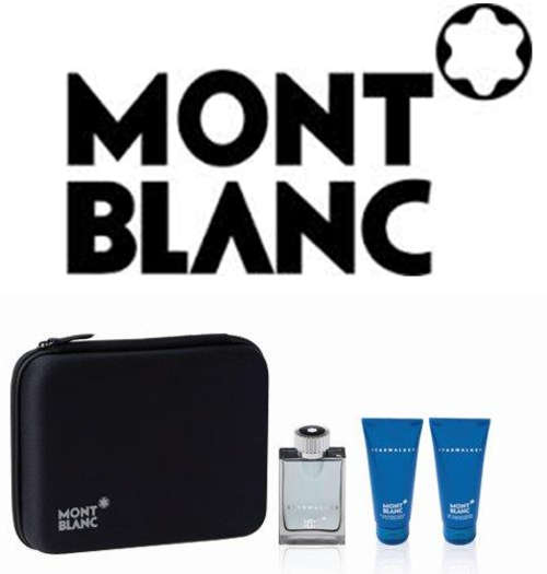Mont Blanc Starwalker Gift Set of 75ml EDT, 100ml Shower Gel, 100ml After Shave Balm for Men