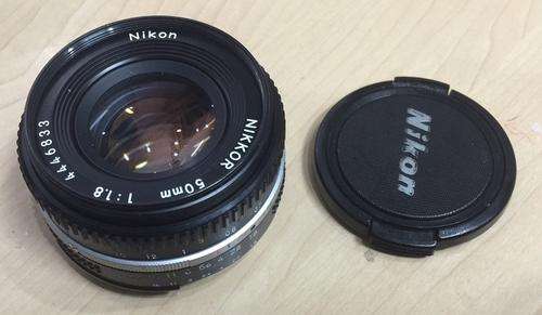 Nikon Nikkor 50mm f/1.8 lens for Nikon Cameras