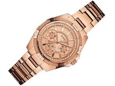 Guess W0235L3 36mm Mini Phantom Rose Gold Plated Bracelet Ladies Watch  - Brand new