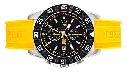 Caterpillar Yellow And Black CAT Men's Watch PM14322134 - Brand New in Box
