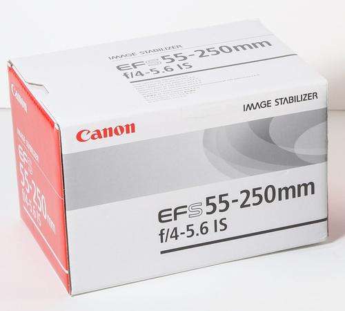 Canon EF-S 55-250m f/4-5.6 IS  - IMAGE STABILIZER LENS for CANON DSLR Cameras