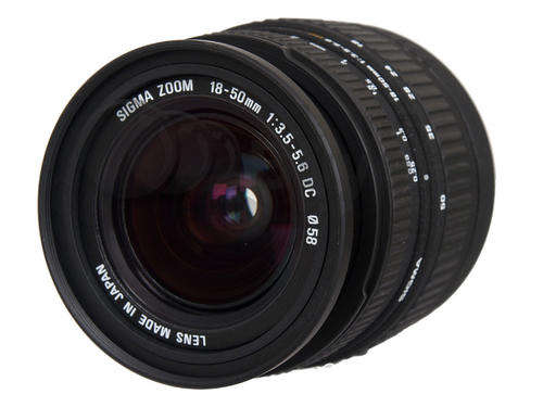 SIGMA ZOOM LENS 18-50 DC D 3.5-5.6 FOR NIKON DIGITAL SLR CAMERAS