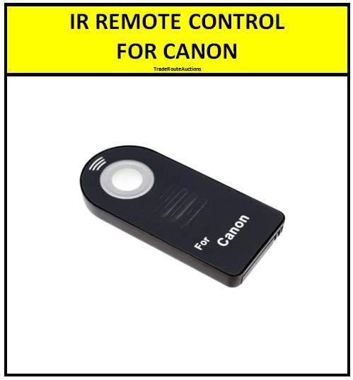 WIRELESS Remote CONTROL IR for CANON 450D 500D 550D 7D 5D MKII Digital SLR Cameras