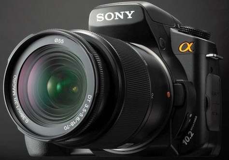 SONY ALPHA A200 DSLR PROFESSIONAL DIGITAL CAMERA + 18-70 SONY LENS KIT