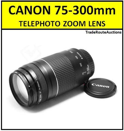 CANON EF 75-300MM 4-5.6 III TELEPHOTO ZOOM LENS for 350D 400D D1 450D 1000D 550D Canon DSLR Cameras