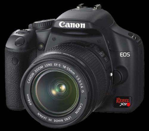 Canon EOS REBEL XS Digital SLR camera + Canon 18 - 55mm Lens Professional KIT (1000D)