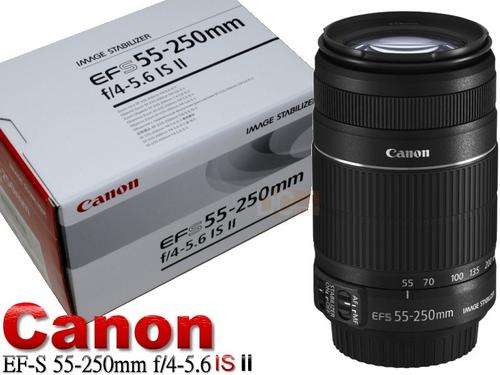 Canon EF-S 55-250m f/4-5.6 IS MARK ii - IMAGE STABILIZER LENS for CANON DSLR Cameras