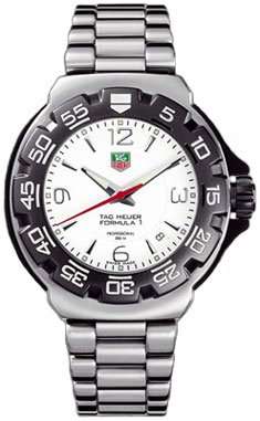 TAG HEUER MENS STAINLESS STEEL FORMULA 1 PROFESSIONAL WATCH