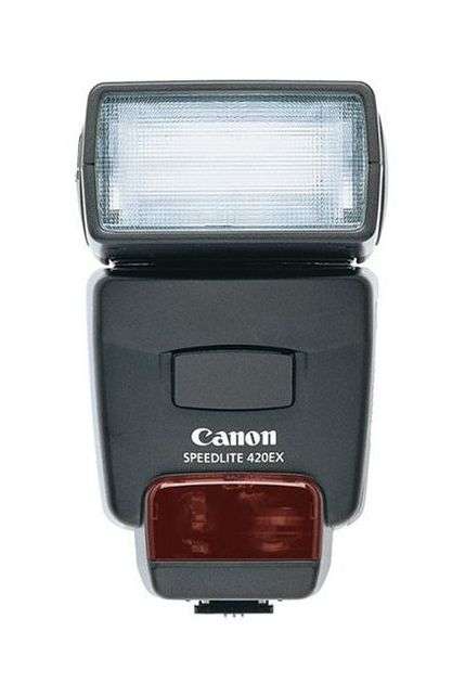 Canon Speedlite 420EX Flash for Canon EOS SLR Cameras
